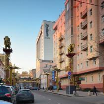 Вид территории Гостиница «Radisson Blu Belorusskaya»